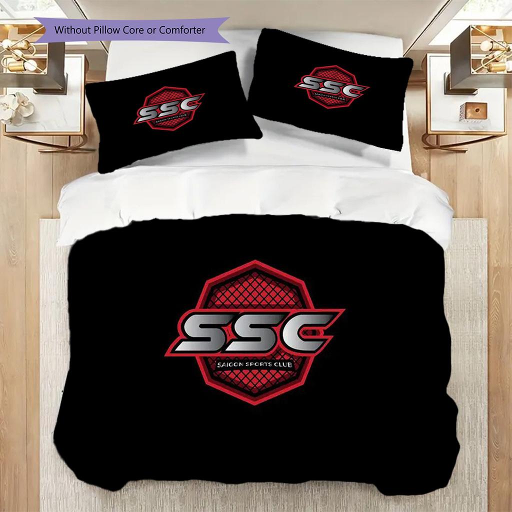 Vibrant Emblem Diamond Bedding (1 * duvet cover + 2 * pillowcase, without core) 2D Flat Soft and comfortable Bedding set Christmas birthday gift