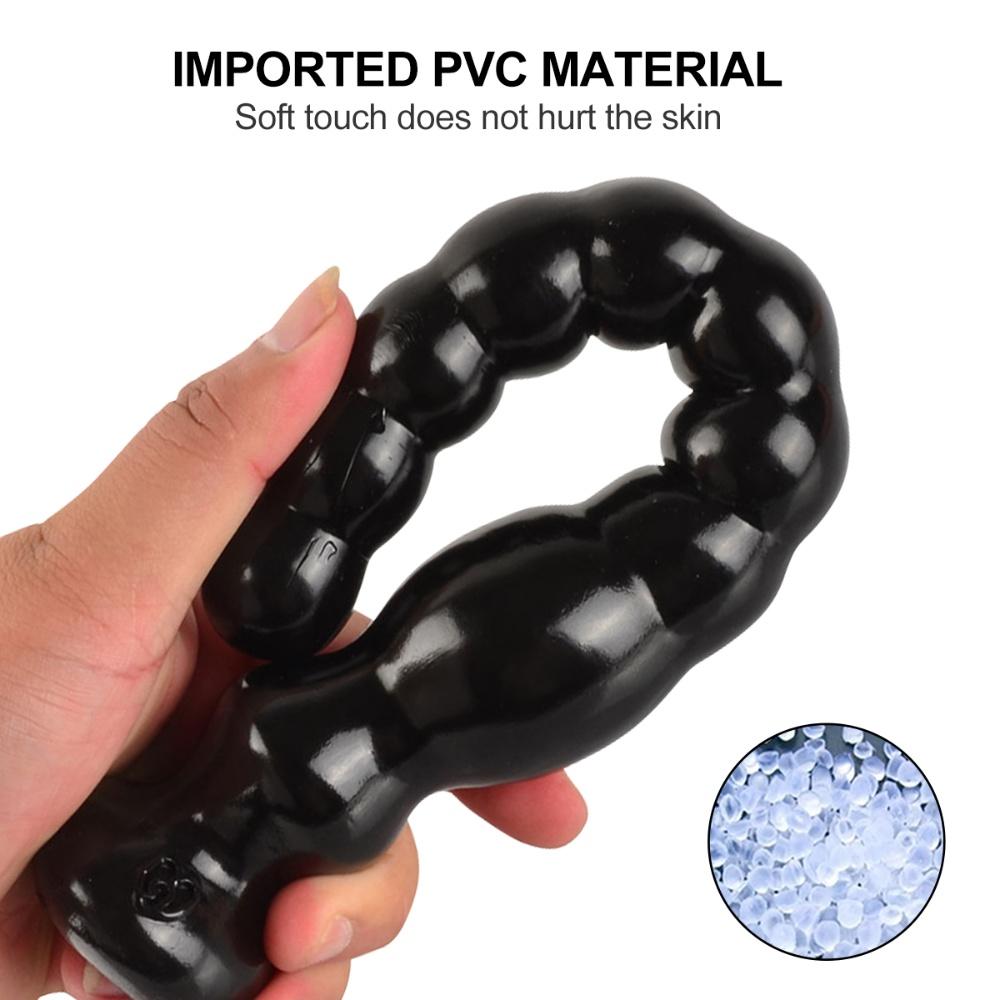 Длинная анальная пробка с присоской, анальный стимулятор, массажер простаты, женская вагинальная стимуляция, дилдо, эротические товары для взрослых