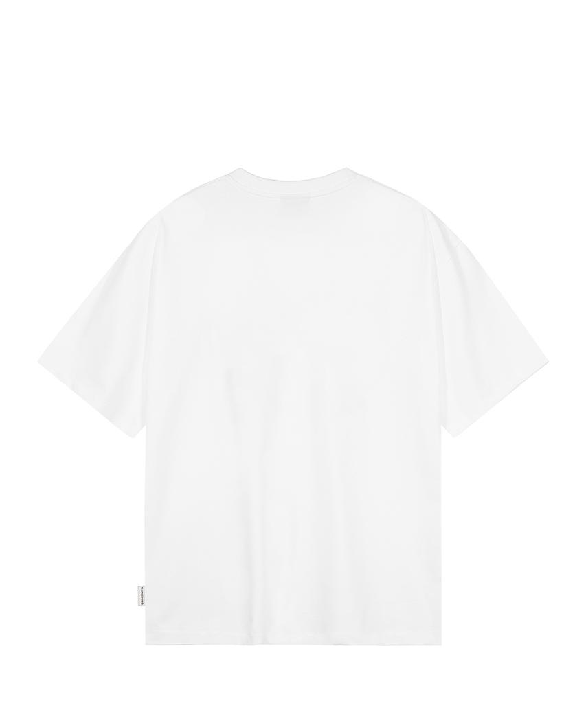 GAINSBORO 3D Star Logo T-Shirt_White/Blue