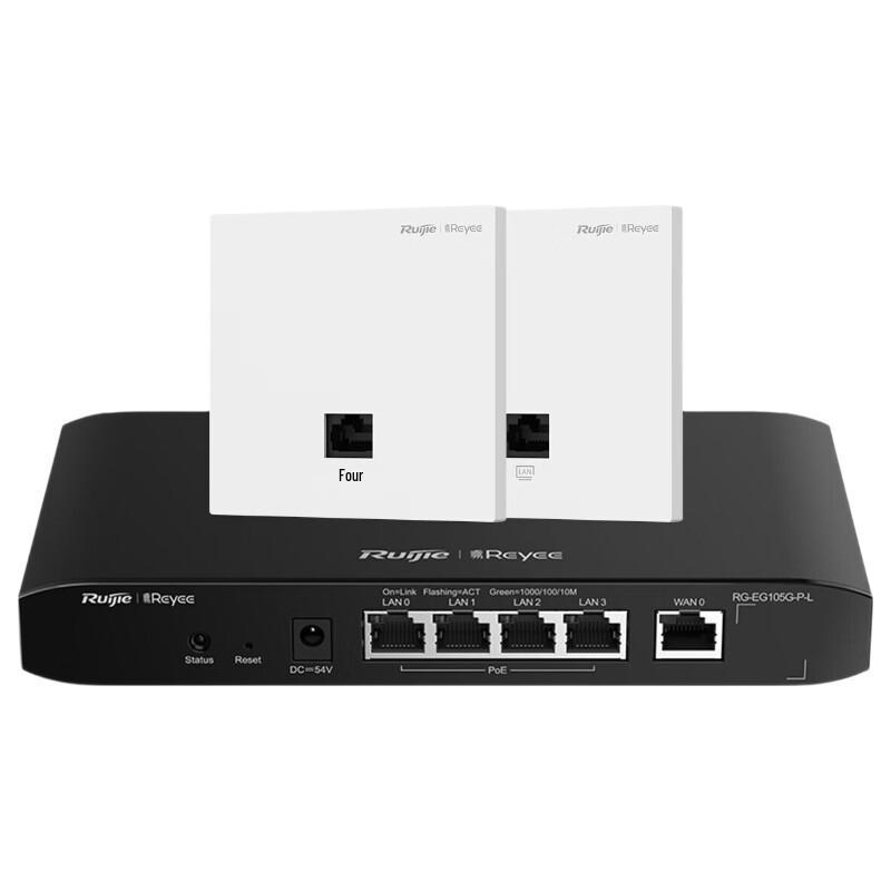 Ruijie Wi-Fi 6 Wall Plate AP System (CN version)