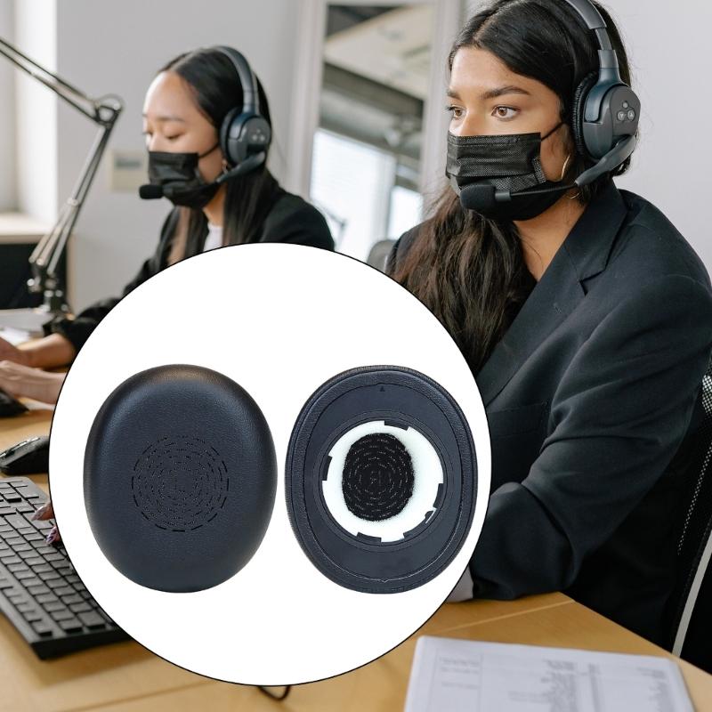 Удобная амбушюра для беспроводных офисных гарнитур Evolve2 65UC/MS, амбушюра с пеной для улучшения шумоизоляции