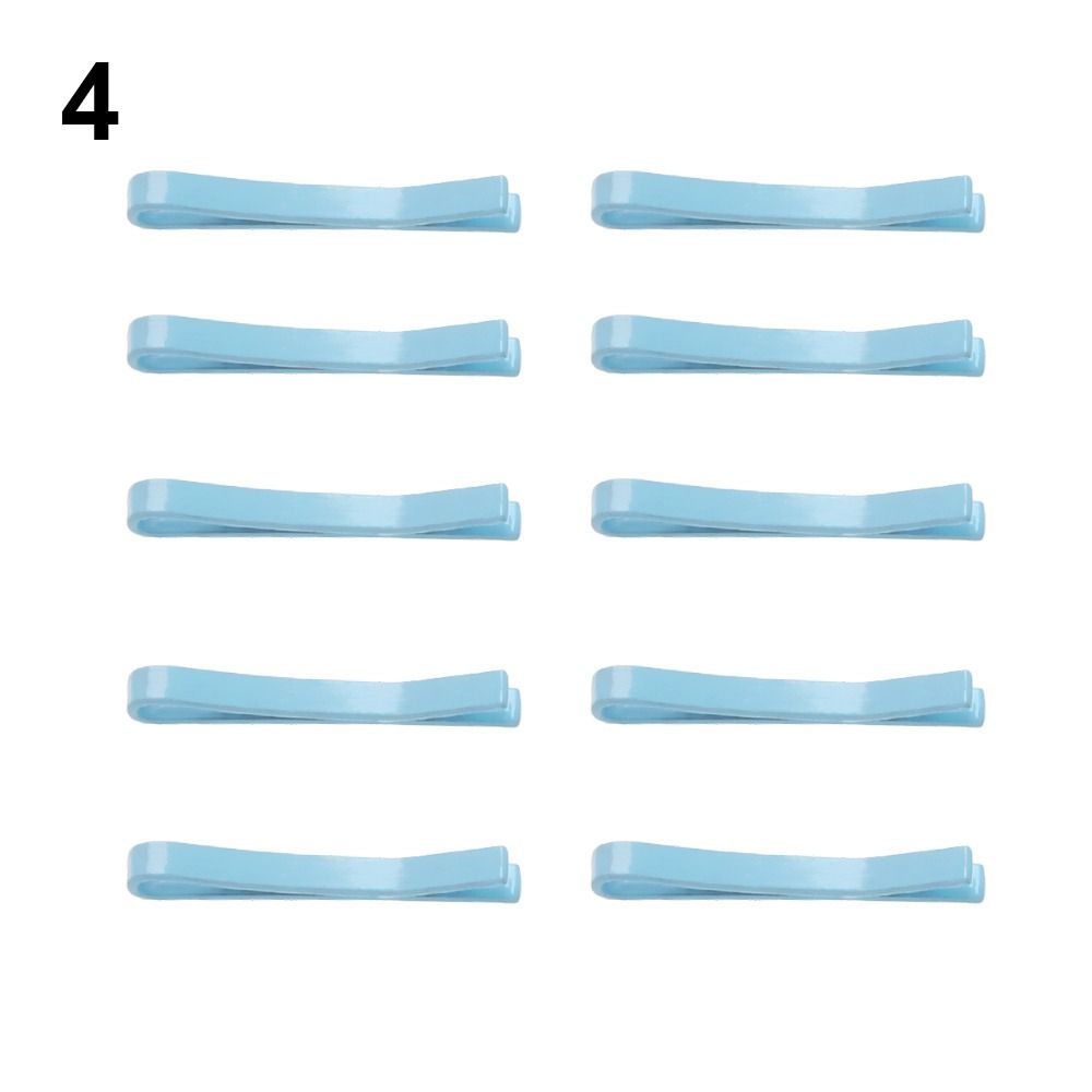 10PCS Mini Doll Head Clips Mini Metal Tiny Mini Hair Clip Doll  Accessories