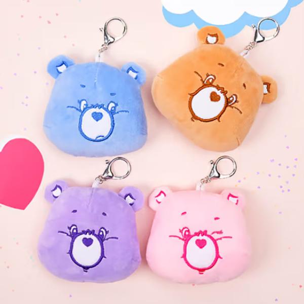 Брелок для ключей Daiso Korea Care Bears, сумка, кольцо, 4 цвета