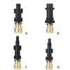 Адаптер для автомойки 1/4 дюйма, быстроразъемный адаптер для шланга, быстрое соединение 1/4 для чистки и полива