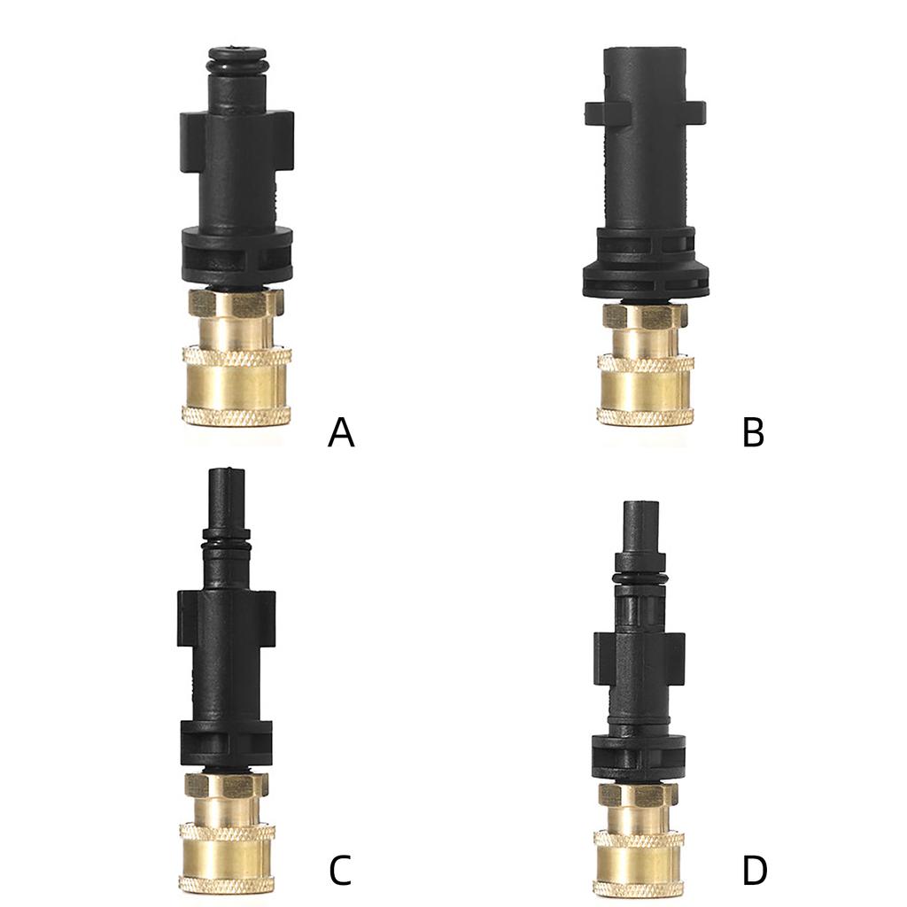 Адаптер для автомойки 1/4 дюйма, быстроразъемный адаптер для шланга, быстрое соединение 1/4 для чистки и полива