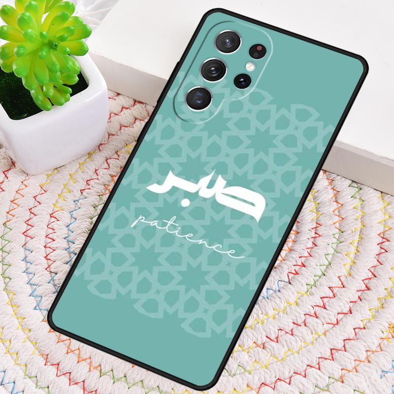 Дизайн «Сабр Терпение» Чехол из ТПУ для телефона Samsung Galaxy note 10 pro S26 S25 S24 S23 S22 Ultra Plus S21 FE S20 Ударопрочный Чехол