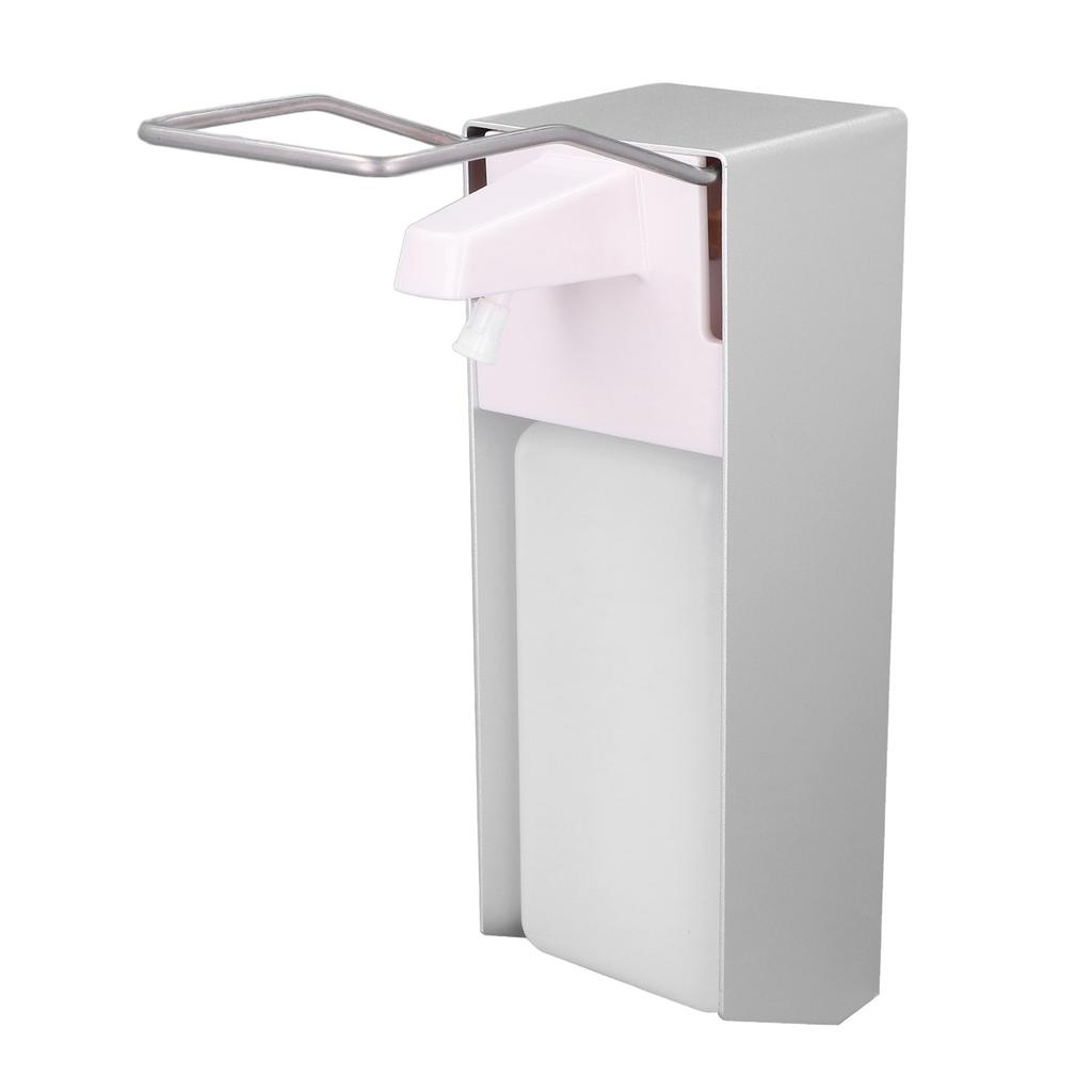 Wall Mount Soap Dispenser Hand Or Elbow Press Liquid Shampoo Dispenser Bottle for Bathroom Kitchen