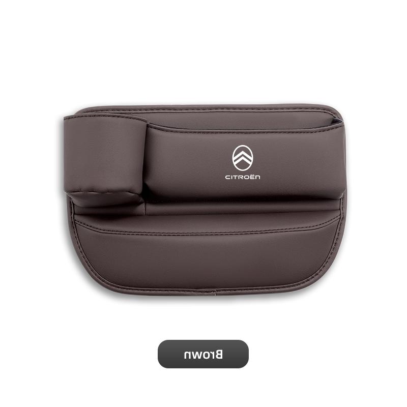 PJHC7 Car Seat Organizer Gap Filling Storage Box For Citroen C5X C3 C4 Aircross Picasso Cactus Celysee e-C3 e-C4 C6 C1 C2 Berlingo