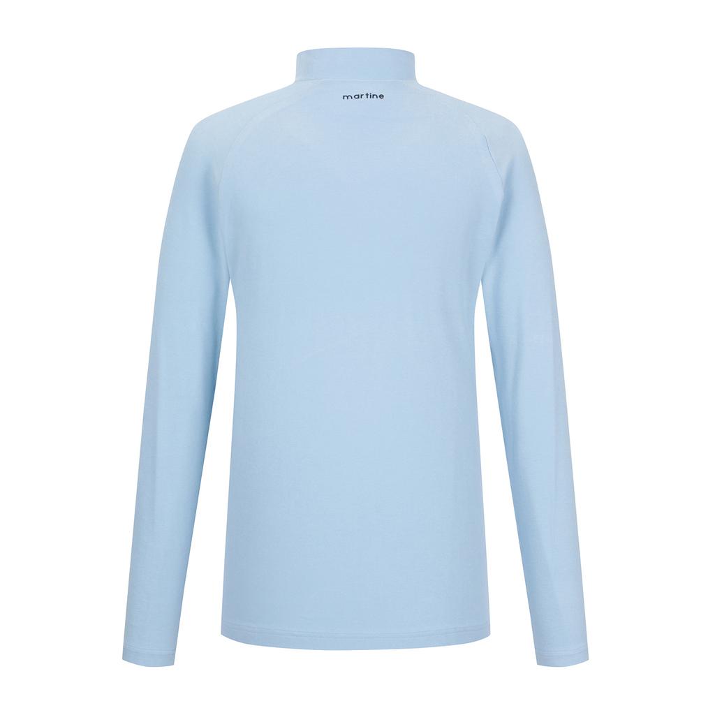MARTINE GOLF High Neck Raglan Shirts_S/Blue (Men)
