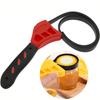 6inch Strap Belt Wrench Oil Filter Puller Strap Spanner Chain Wrench Strap Opener Adjustable Disassembly Tool
