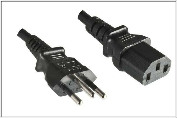 Microconnect Power Cable 2.1M Black Iec320