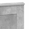 Headboard with Concrete Grey Headboard 160 cm Particleboard