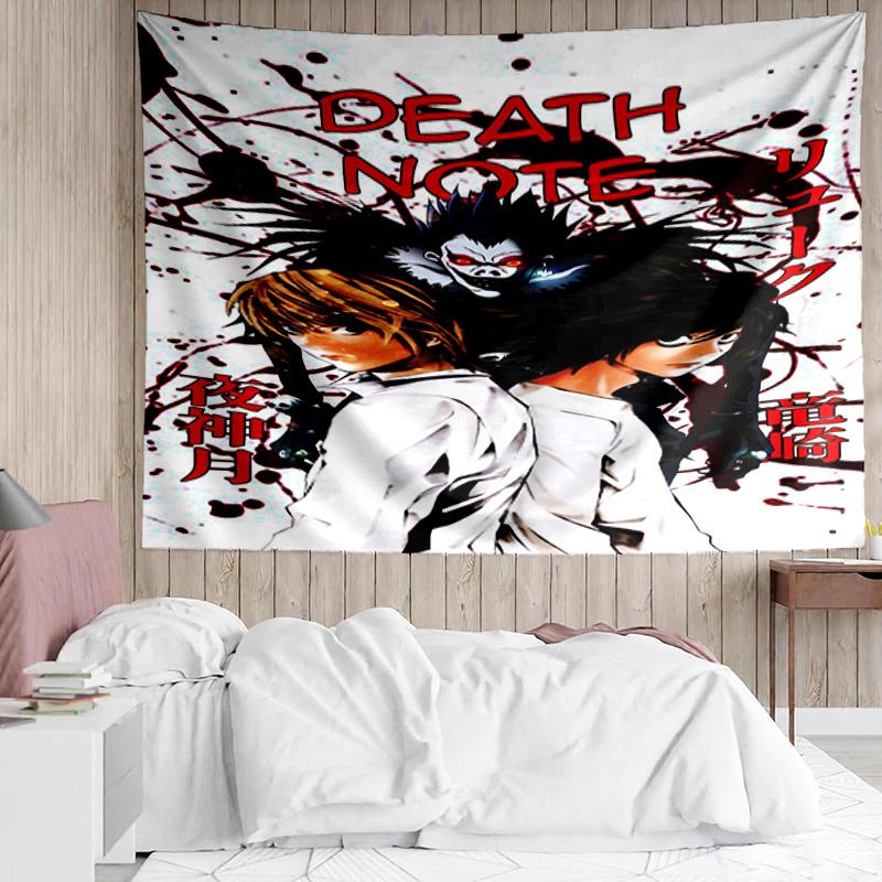 1PC Death Dark Secrets Tapestry Accessories Playroom Tapestry, for Bedroom,Livingroom, dormitory Room Wall Decor Fan Birthday Gifts