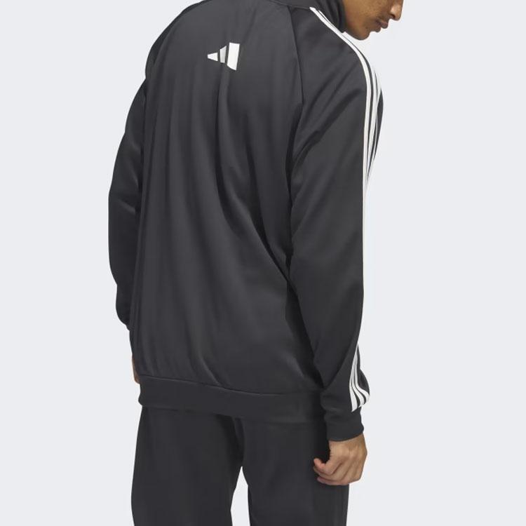 adidas Баскетбольная куртка Select с воротником-стойкой и длинным рукавом Мужские куртки черные IL2189