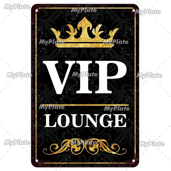 MyPlate VIP Lounge Металлическая Вывеска Винтажная Табличка No Stupid Оловянная Вывеска Пластина Настенный Декор Для Бара Клуба Человек Пещерное Искусство Живопись Плакат Подарок