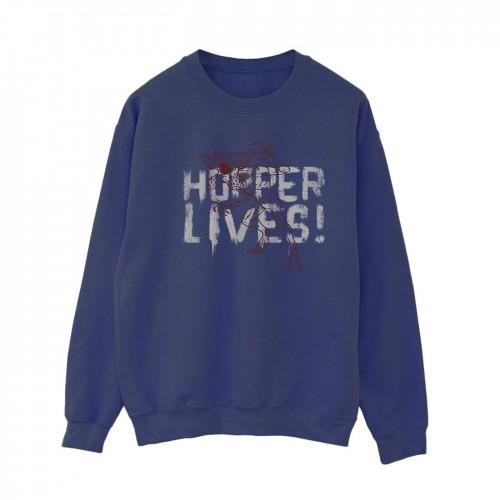 Netflix Womens/Ladies Stranger Things Hoppers Live Sweatshirt