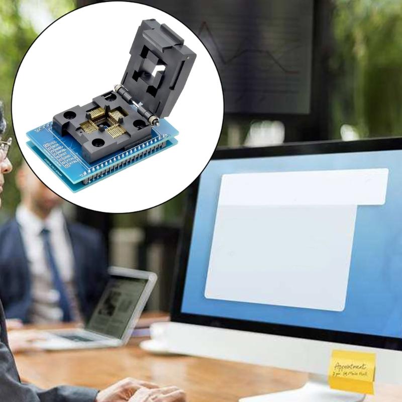 TQFP44 to DIP40 Adapter Socket for ATmega16 ATmega32 ATmega8535 ATmega162 Electronic Engineers and Hardware Developers