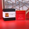 Creative Paper Craft 3D Calendar Memo Pad Fortune God 3D Tear Off Layered Paper Cube with LED Glow New Year Miniature Sculpture