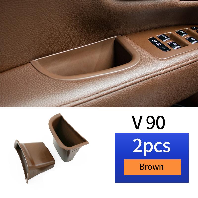 Автомобильные аксессуары для volvo s90 v90 v90CC автомобильный ящик для хранения дверной ящик для хранения автомобильный подлокотник 2016 2017 2017