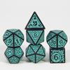 DND Dice Набор многосторонних игральных костей 7 шт. Текстуры Узоры игральных костей для DNDGame RPG Настольные игры Аксессуары Хобби Праздничный подарок