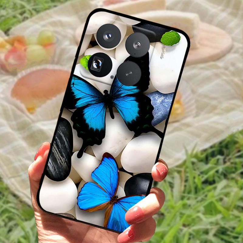Чехол для Xiaomi 15 5G Mi 15 Силиконовые Мягкие Ударопрочные Чехлы для Телефона Для Xiaomi 15 Цветной Расписной Чехол 24129PN74I Защитные Чехлы