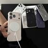 Безрамочный Магнитный Чехол Для iPhone 17 Air 16 15 14 Plus 13 12 11 Pro Max Plus Для Magsafe Защита Камеры Жесткая Задняя Крышка из Поликарбоната