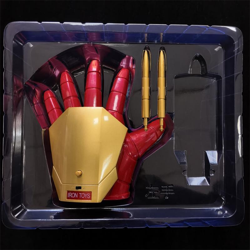 Iron Man Wearable Multifunctional Gloves & Helmet Cosplay Set for Kids