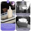 Cup Holder Round Tube Tissue Container Tissue Dispenser Compact Tissues Box  Home