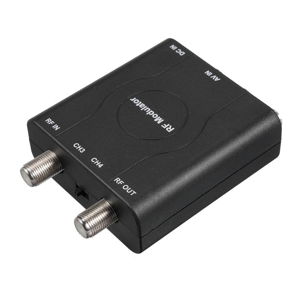 Радиочастотный модулятор AV-RF-конвертер NTSC CH3CH4-каналы Адаптер видеовхода для телевизоров с аналоговым сигналом