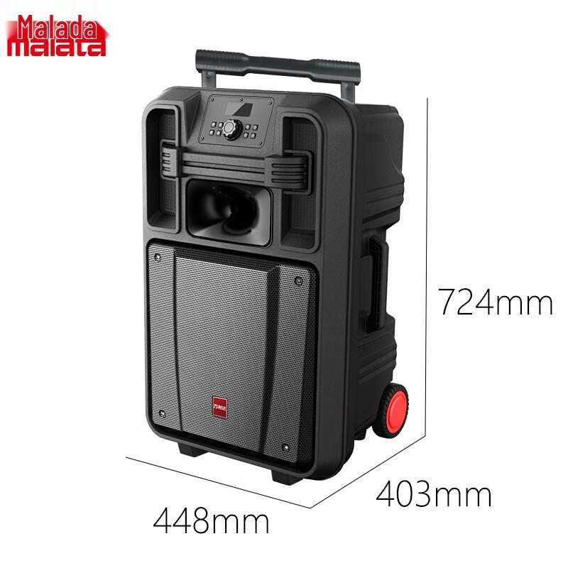 Malata M+9052C 15-inch Outdoor Trolley Speaker