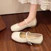 Popular Beautiful Mary Jane Shoes Women's Summer 2025 New Models with Skirts, Fashionable Temperament, Advanced Not Tired Feet, Flat Shoes