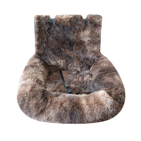 Мягкое моющееся автомобильное сиденье для собак, бустер для домашних животных с поводком безопасности, плюшевая бархатная переноска для щенков, кровать для путешествий в машину для маленьких, средних и больших собак