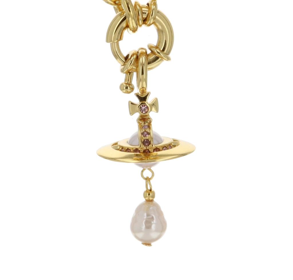 ALEKSA Жемчужное ожерелье из латуни W2 [Vivienne Westwood] Женское 63010111/02R733 [Товар]