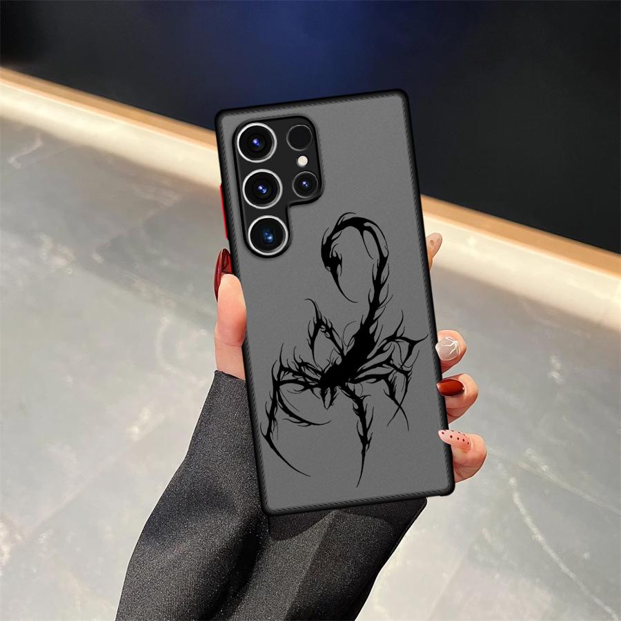 Чехол для телефона Паук Скорпион для Samsung Galaxy Note 20 Ultra 10 S20 S23 FE S25 S21 S24 Plus S26 S22