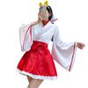 Dream Shrine Maiden Japanese Japanese Shrine School Costume [LanBuff] Costume, Cosplay, Bowknot, Women's, Loose, Cute, Clothes, Style, Halloween,