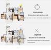 Tuya Zigbee 4-канальный модуль умного управления с беспроводным двойным управлением и многофункциональным пультом дистанционного управления.