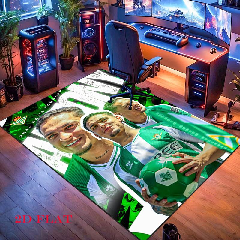 Ковер Sporting Lisbon для гостиной, спальни, дома, украшение дивана, нескользящий коврик для игр детей