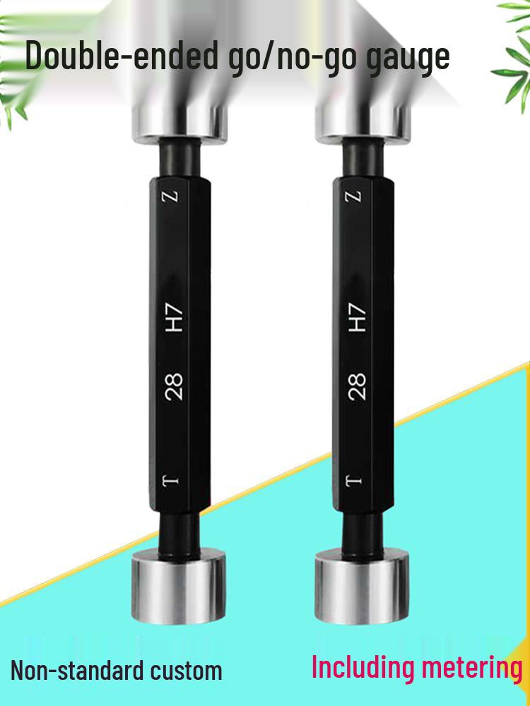 High-Precision Smooth Thread Bore Go/No-Go Plug Gauge