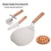 Beech Wood Handle Stainless Steel Pizza Tools