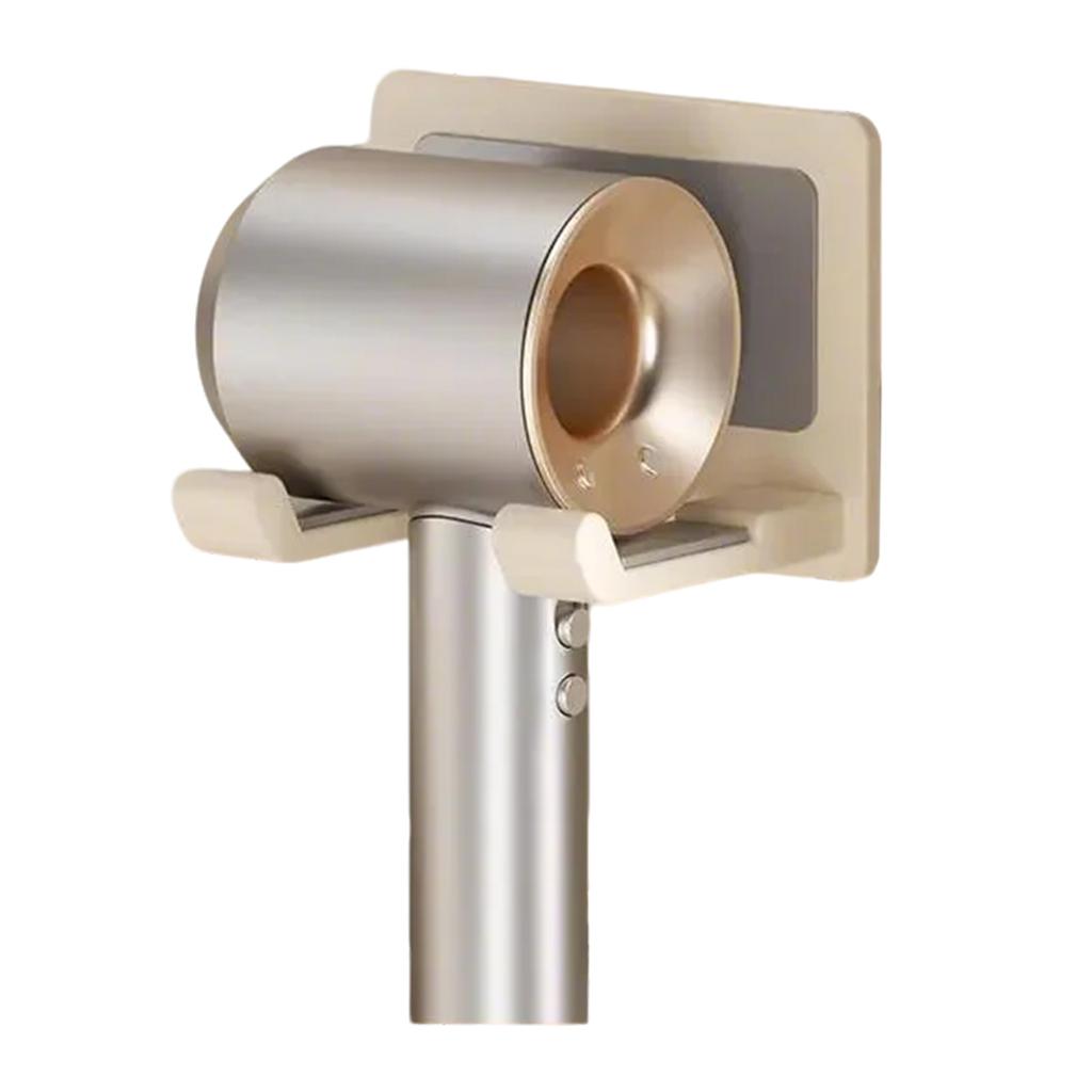 Элегантные прочные алюминиевые пластиковые самоклеящиеся настенные держатели для фена для легкой установки и снятия в ванных комнатах