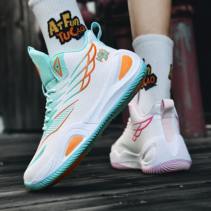 Мужские кроссовки дышащие кроссовки баскетбольные кроссовки амортизирующая подошва