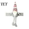 Gnome Curtain Tiebacks Christmas Plush Buckle, Scandinavian Santa Doll Tiebacks, Faceless Ornaments Dwarf Holdback Fastener for Holiday Home