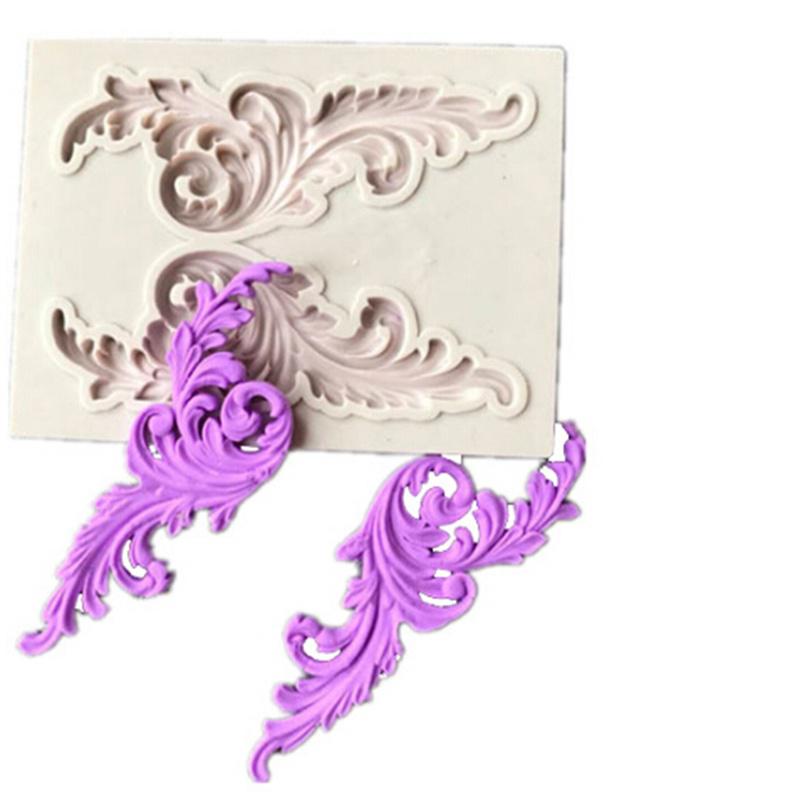 3D силиконовые формы в европейском стиле кружево сахарная помадка шоколадная форма силиконовая форма для торта ARI