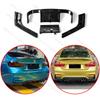 Для BMW 4 серии F32 F33 Стиль M4 2013-2016 Высококачественный АБС-пластик Задний бампер автомобиля Спойлер-губа Комплект обвеса Глянцевый черный Под карбон