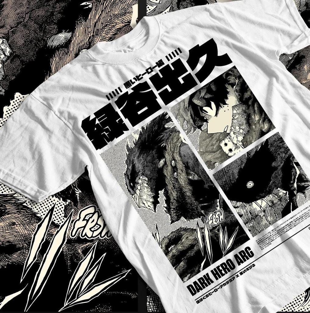 Deku TShirt My Hero Academia Gift Shirt Anime Tee All Size Shirt White
