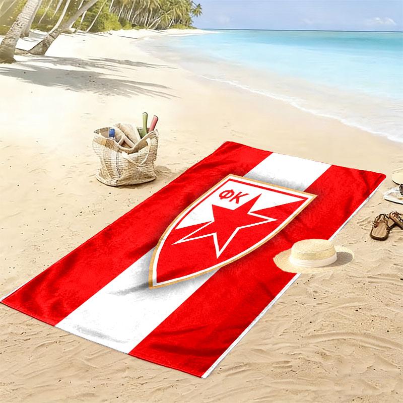 CZ Print Beach Towel, Large Soft Quick Dry Towel for Beach Camping Swimming