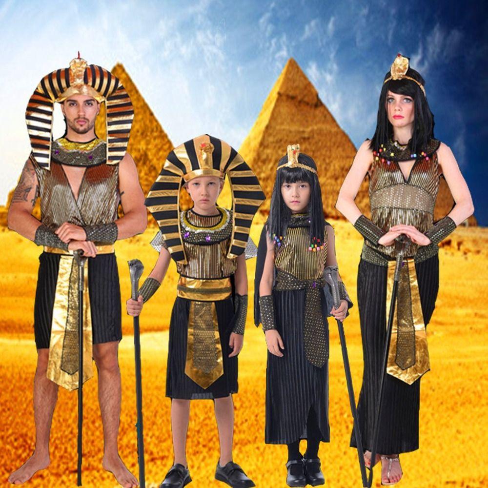 Halloween Party Decorations Egyptian King Hat Headpiece Halloween Pharaoh Hat Creative Girl