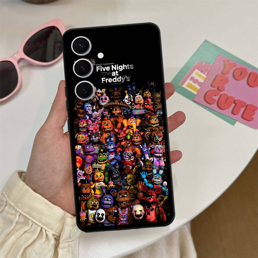 Чехол для телефона F-Five N-Nights At F-FreddyS Для Samsung S 24 Fe 25 Ultra Plus 20 Lite 21 30 22 23 24 22 Ultra 5G Fundas