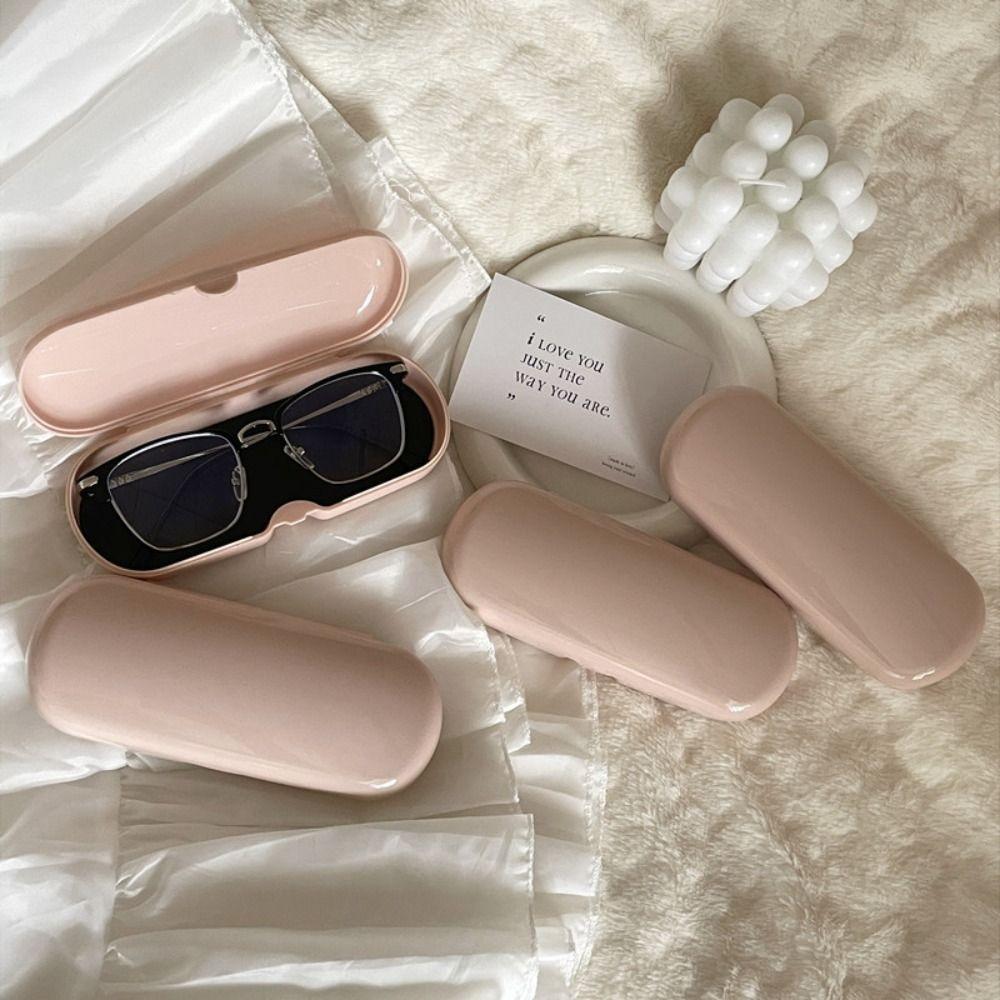 Solid Color Plastic Sunglasses Box Anti-scratch Eyeglasses Holder Fashion Glasses Case  Female/Male