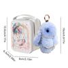 Bunny Lucky Keychains with Tin Box & Best Wishes Card Bunny Cute Plush Keychain for Bags Backpacks Rabbit Charm Easter Gifts